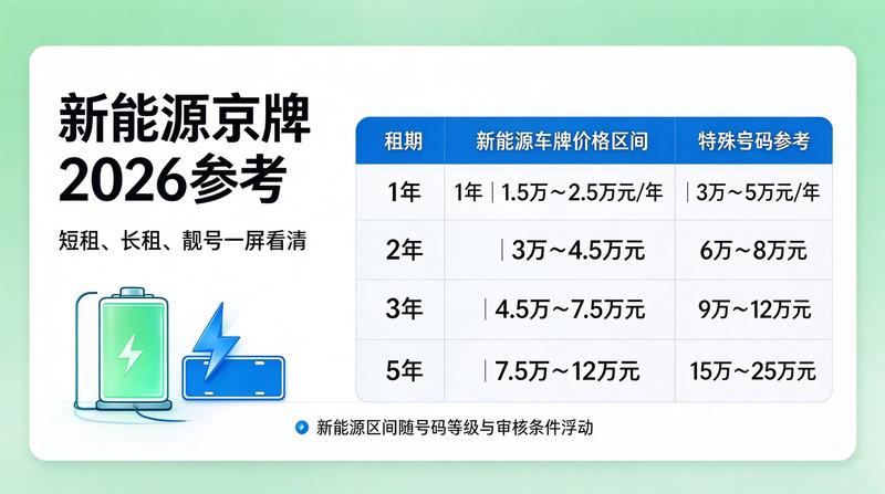 2026年北京车牌政策分析报告